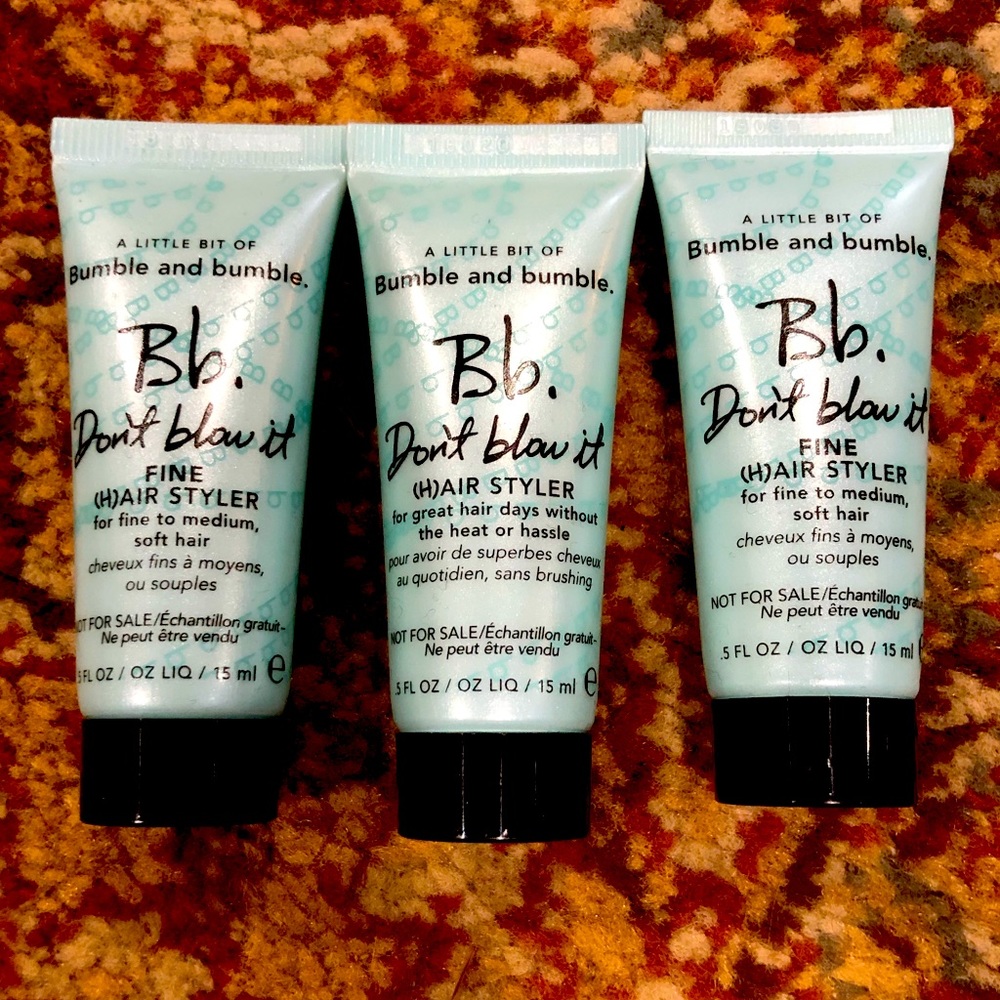 Bumble and bumble Bb. Don’t blow it travel size